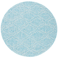 Safavieh Courtyard Cy8394-37121 Aqua/Grey Area Rug