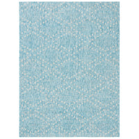 Safavieh Courtyard Cy8394-37121 Aqua/Grey Area Rug