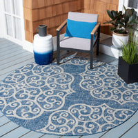 Safavieh Courtyard Cy8396-36821 Navy/Grey Area Rug