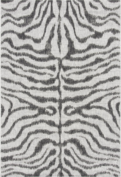 Safavieh Courtyard Cy8444-37612 Grey/Black Area Rug