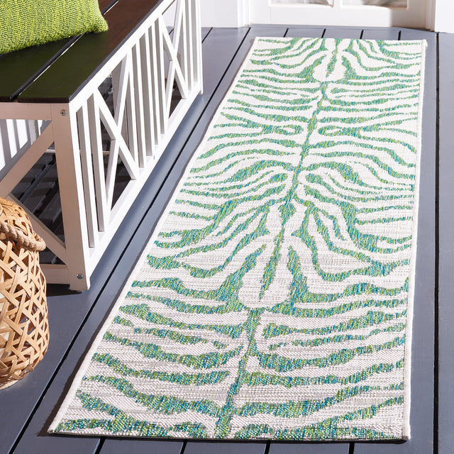 Safavieh Courtyard Cy8444 Ivory/Green Area Rug