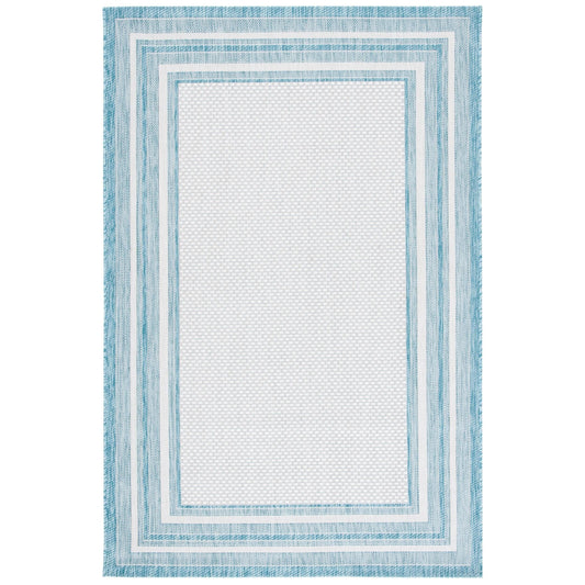 Safavieh Courtyard Cy8475-53612 Ivory/Aqua Area Rug