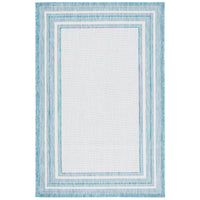 Safavieh Courtyard Cy8475-53612 Ivory/Aqua Area Rug