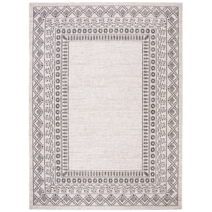 Safavieh Courtyard Cy8484-36621 Black/Beige Area Rug