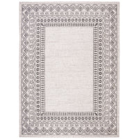 Safavieh Courtyard Cy8484-36621 Black/Beige Area Rug