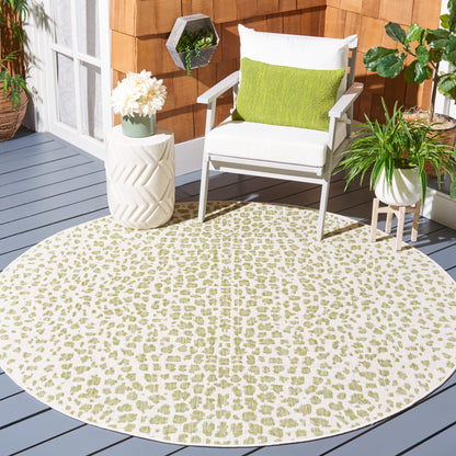 Safavieh Courtyard Cy8505 Ivory/Sage Green Area Rug