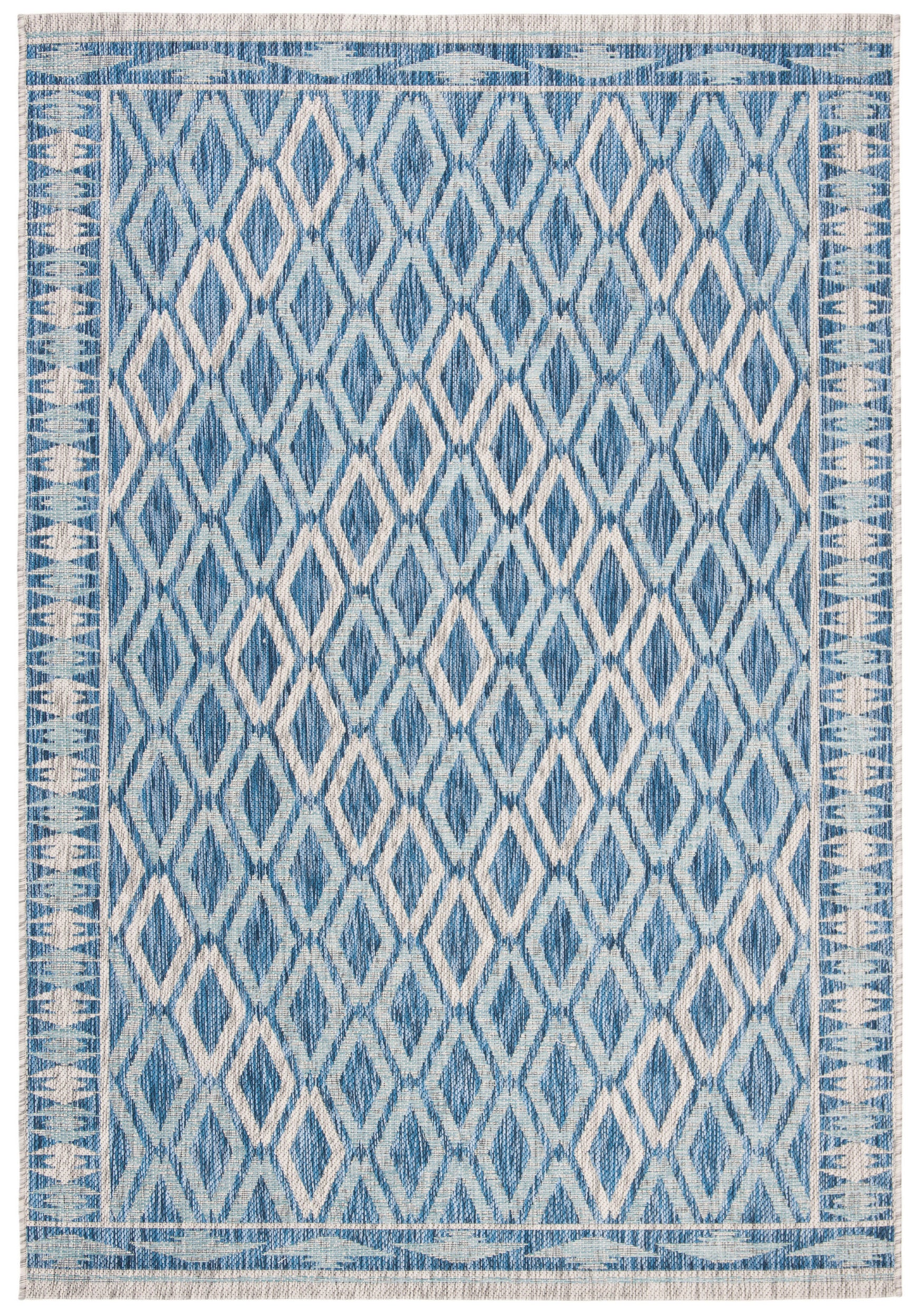 Safavieh Courtyard Cy8531 Navy/Grey Area Rug