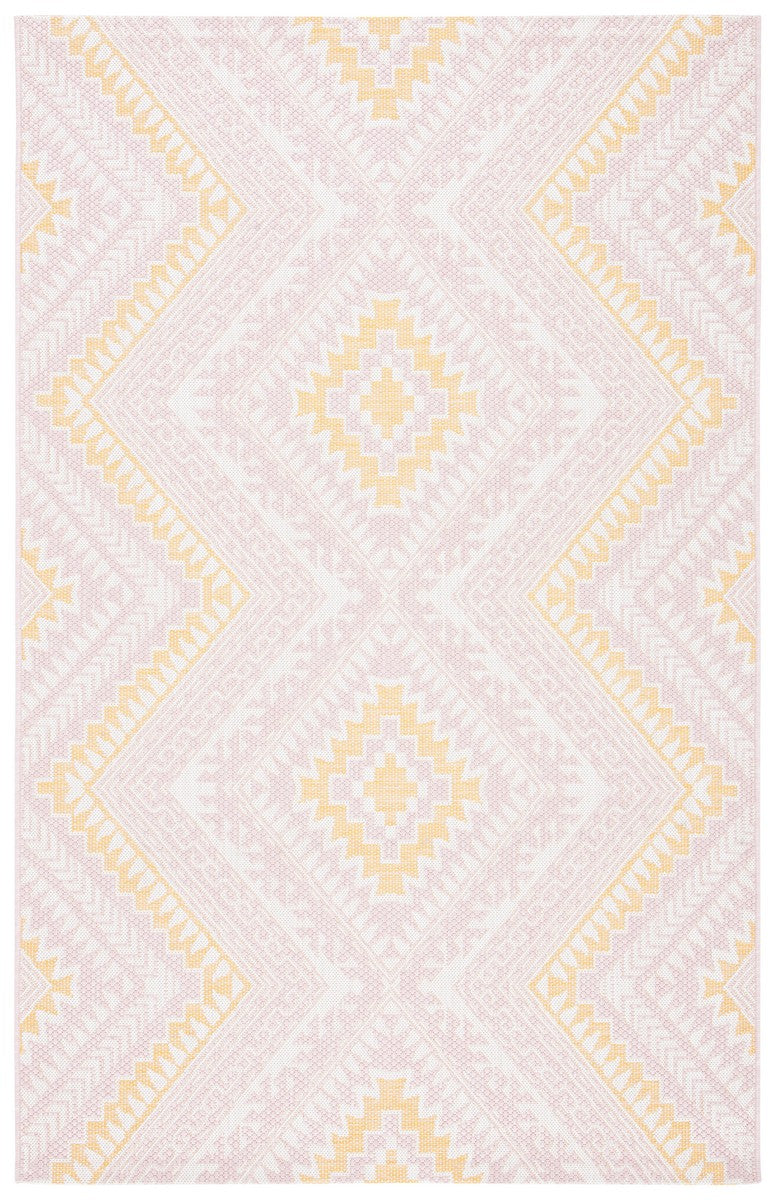 Safavieh Courtyard Cy8548-56221 Pink/Gold Area Rug