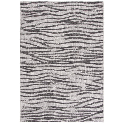 Safavieh Courtyard Cy8551-37612 Grey/Black Area Rug