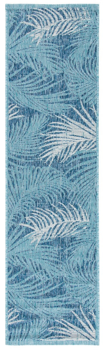 Safavieh Courtyard Cy8557-39421 Aqua/Navy Area Rug