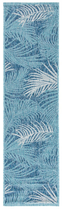 Safavieh Courtyard Cy8557-39421 Aqua/Navy Area Rug