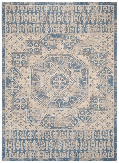 Safavieh Courtyard Cy8578 Beige/Blue Area Rug