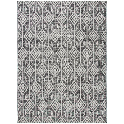 Safavieh Courtyard Cy8662-37621 Black/Grey Area Rug