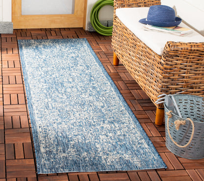 Safavieh Courtyard Cy8671 Navy/Grey Area Rug