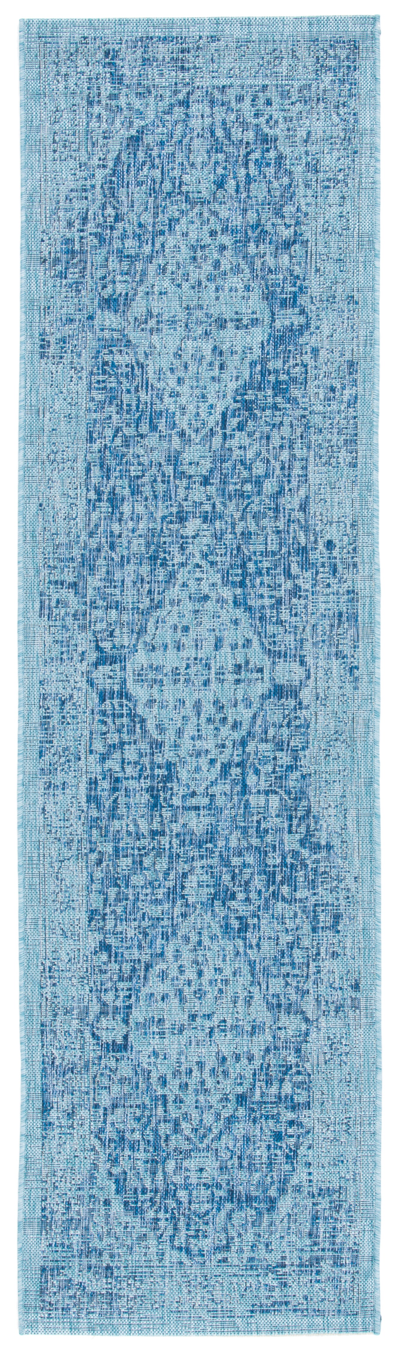 Safavieh Courtyard Cy8720-39421 Navy/Aqua Area Rug