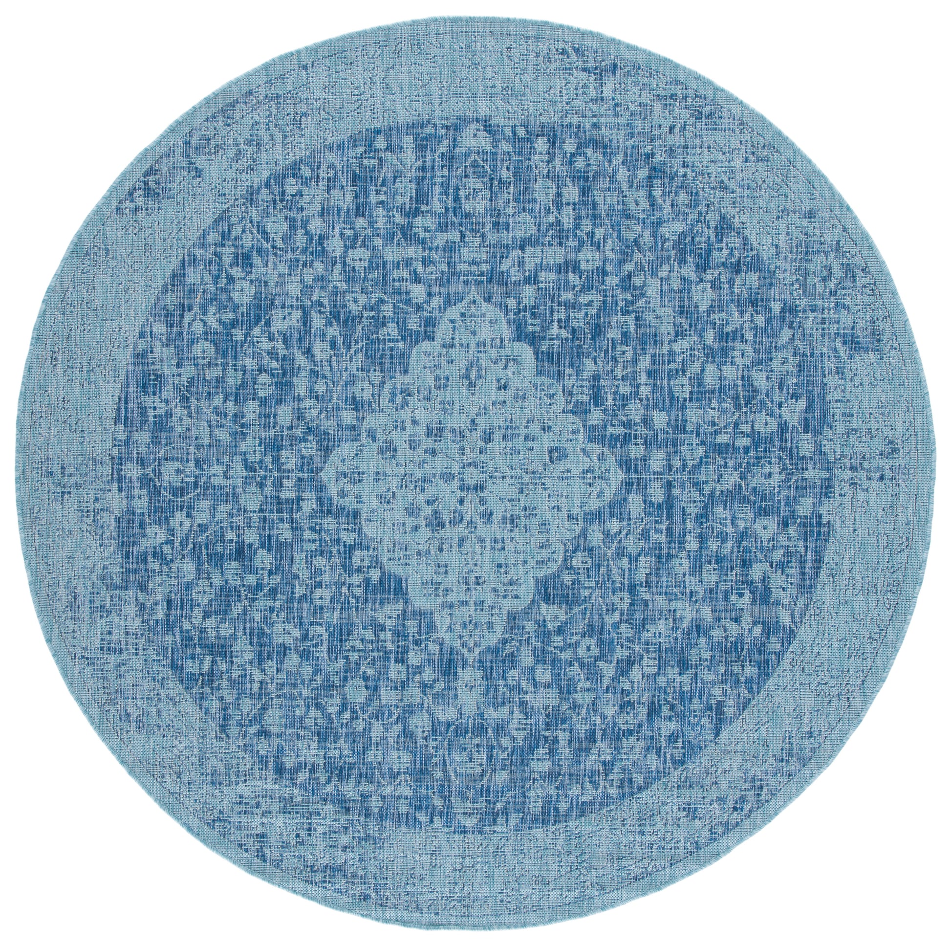 Safavieh Courtyard Cy8720-39421 Navy/Aqua Area Rug