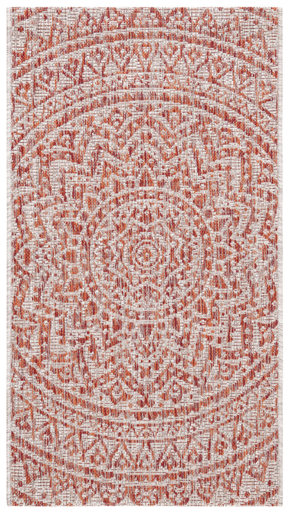 Safavieh Courtyard Cy8734 Light Beige/Terracotta Area Rug