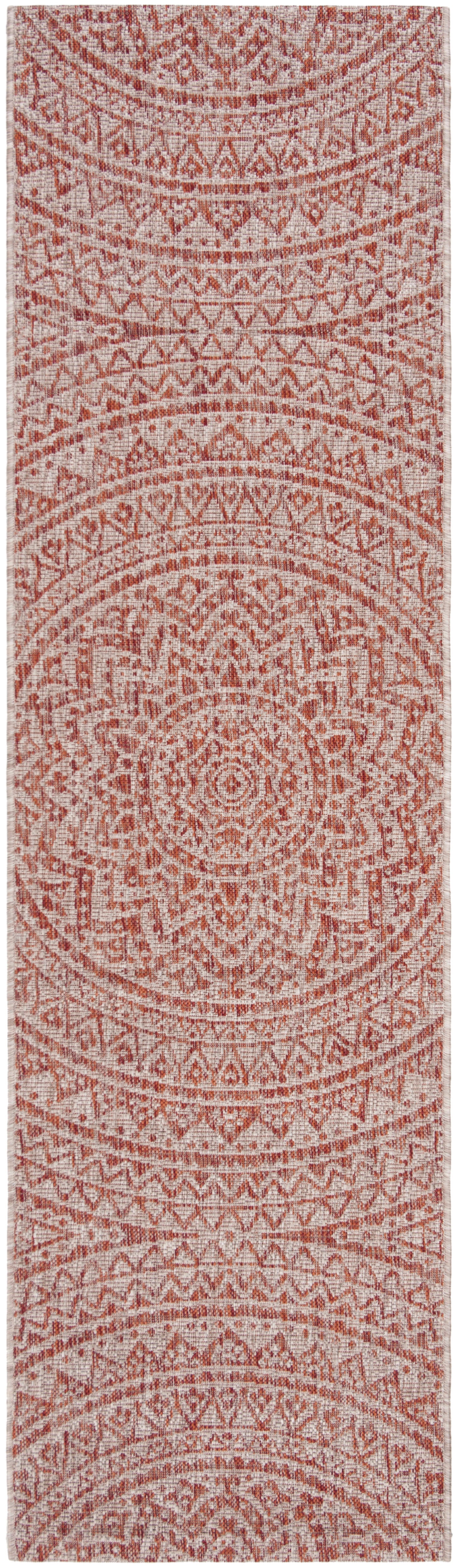 Safavieh Courtyard Cy8734 Light Beige/Terracotta Area Rug