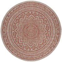 Safavieh Courtyard Cy8734 Light Beige/Terracotta Area Rug