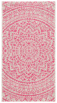 Safavieh Courtyard Cy8734 Light Grey/Fuchsia Area Rug