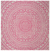 Safavieh Courtyard Cy8734 Light Grey/Fuchsia Area Rug