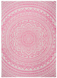 Safavieh Courtyard Cy8734 Light Grey/Fuchsia Area Rug