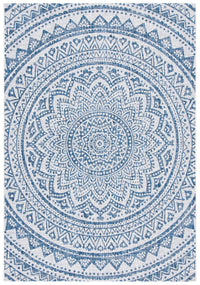 Safavieh Courtyard Cy8734-53412 Ivory/Navy Area Rug