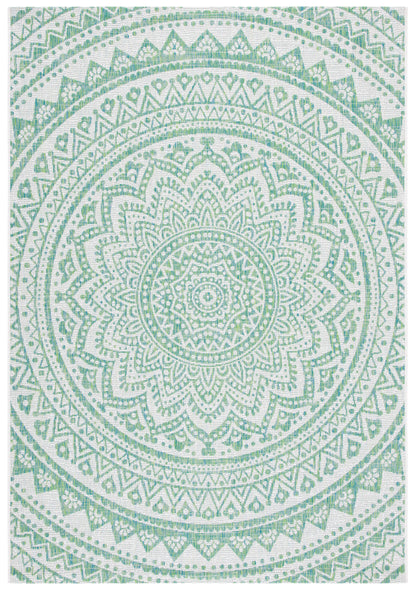 Safavieh Courtyard Cy8734-55712 Ivory/Green Area Rug