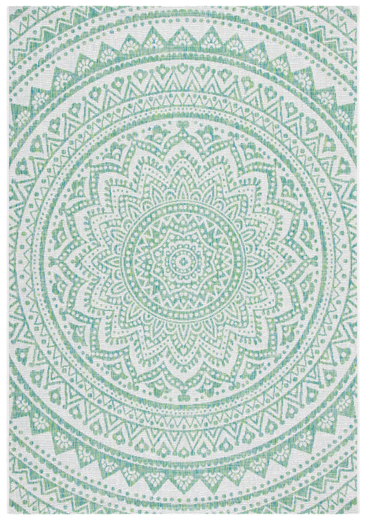 Safavieh Courtyard Cy8734-55712 Ivory/Green Area Rug