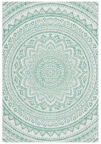 Safavieh Courtyard Cy8734-55712 Ivory/Green Area Rug