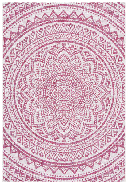 Safavieh Courtyard Cy8734-55912 Ivory/Fuchsia Area Rug