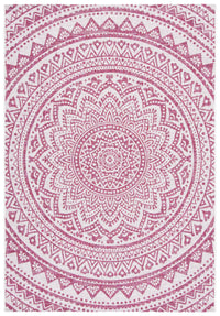 Safavieh Courtyard Cy8734-55912 Ivory/Fuchsia Area Rug