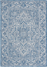 Safavieh Courtyard Cy8763-36821 Navy/Light Grey Area Rug