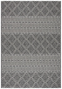 Safavieh Courtyard Cy8787-37621 Black/Grey Area Rug