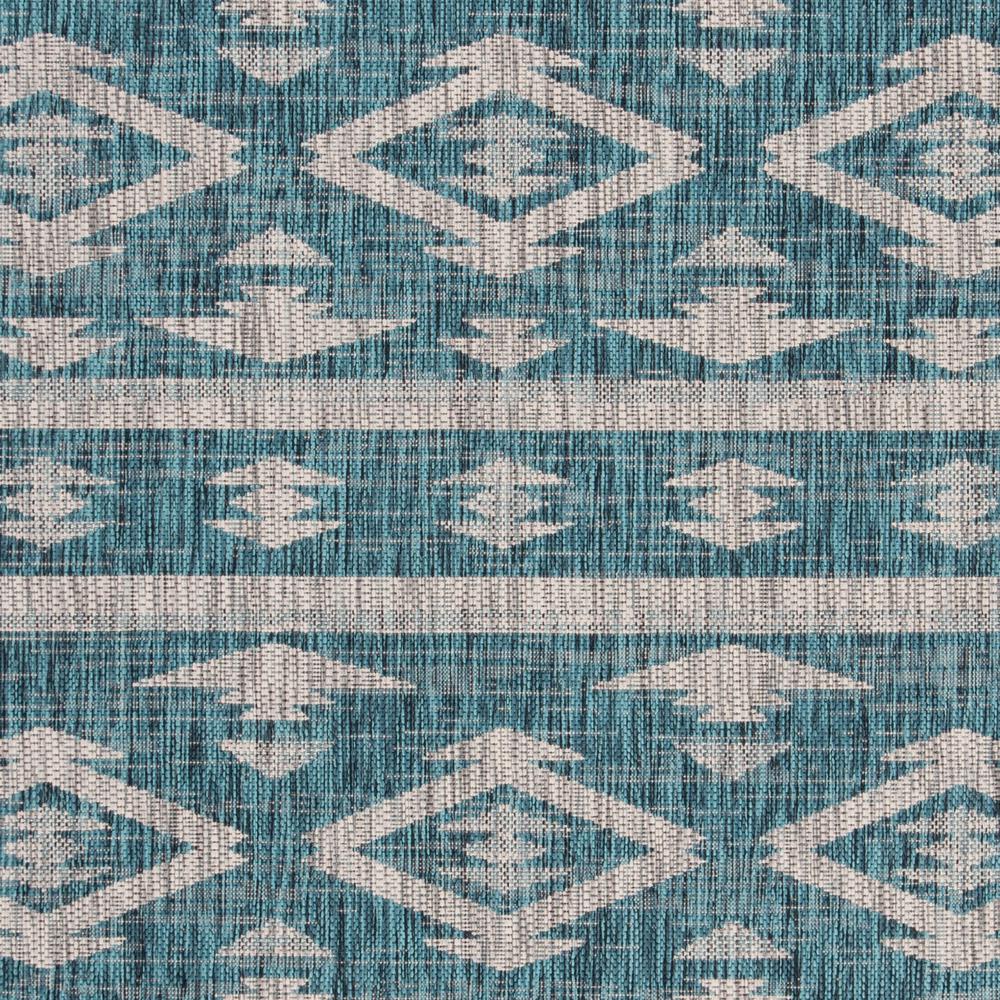 Safavieh Courtyard Cy8863-37221 Teal/Grey Area Rug