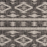 Safavieh Courtyard Cy8863-37621 Black/Grey Area Rug