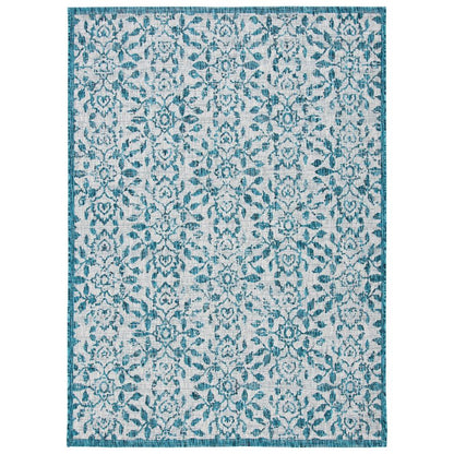 Safavieh Courtyard Cy8955-37212 Grey/Blue Area Rug