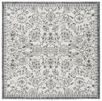 Safavieh Courtyard Cy8968-37612 Grey/Black Area Rug