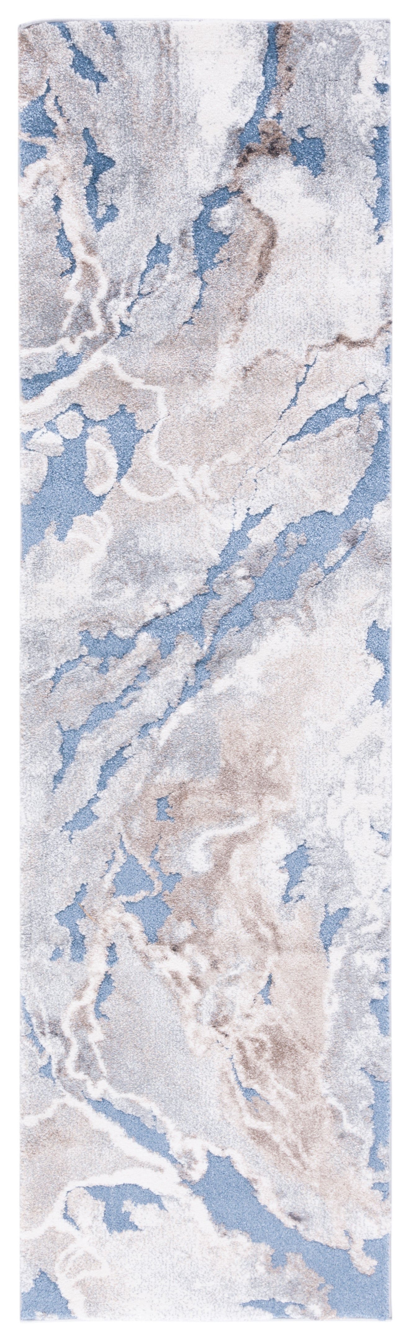 Safavieh Cyrus Shag Cyr121M Blue/Beige Area Rug