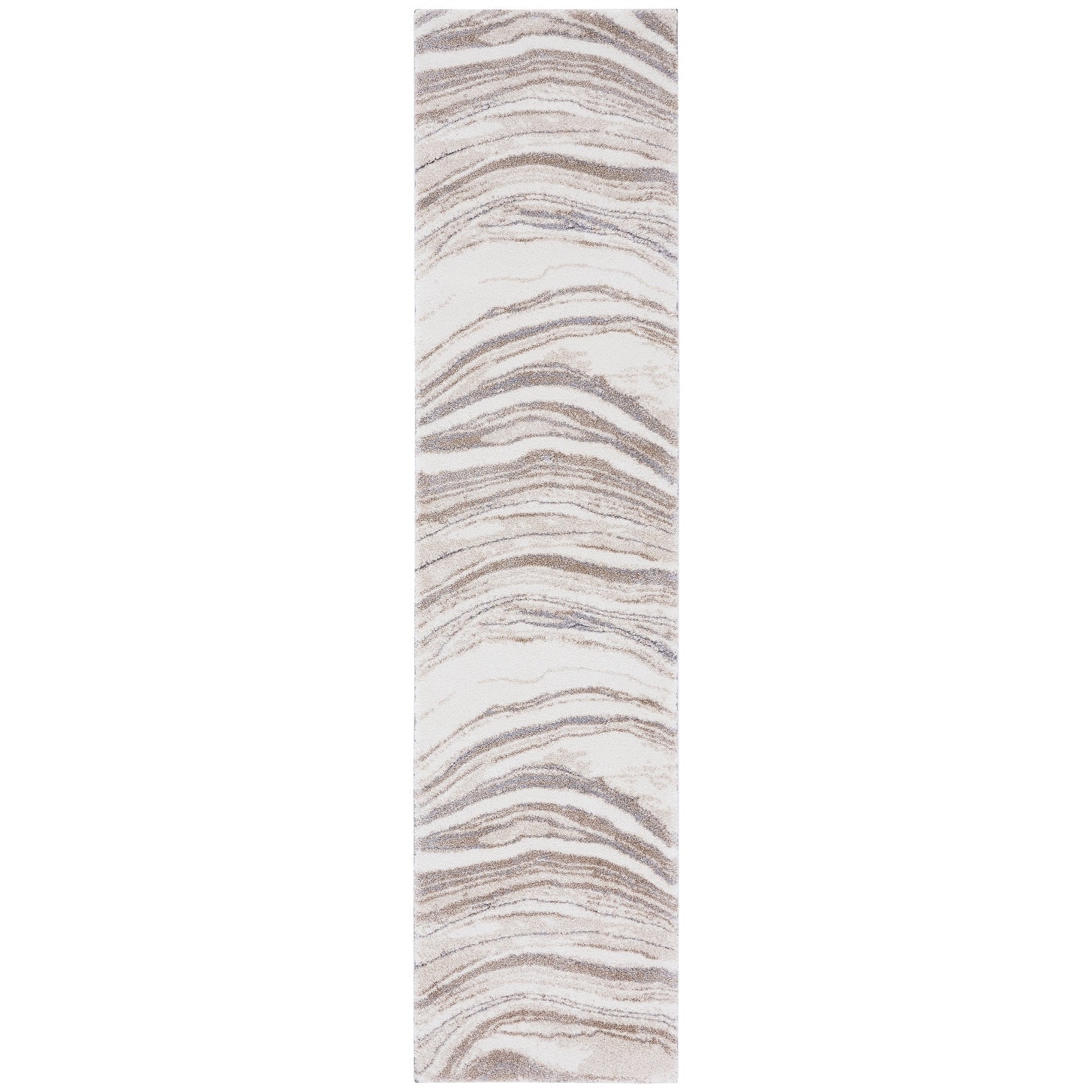 Safavieh Cyrus Shag Cyr130A Ivory/Grey Area Rug