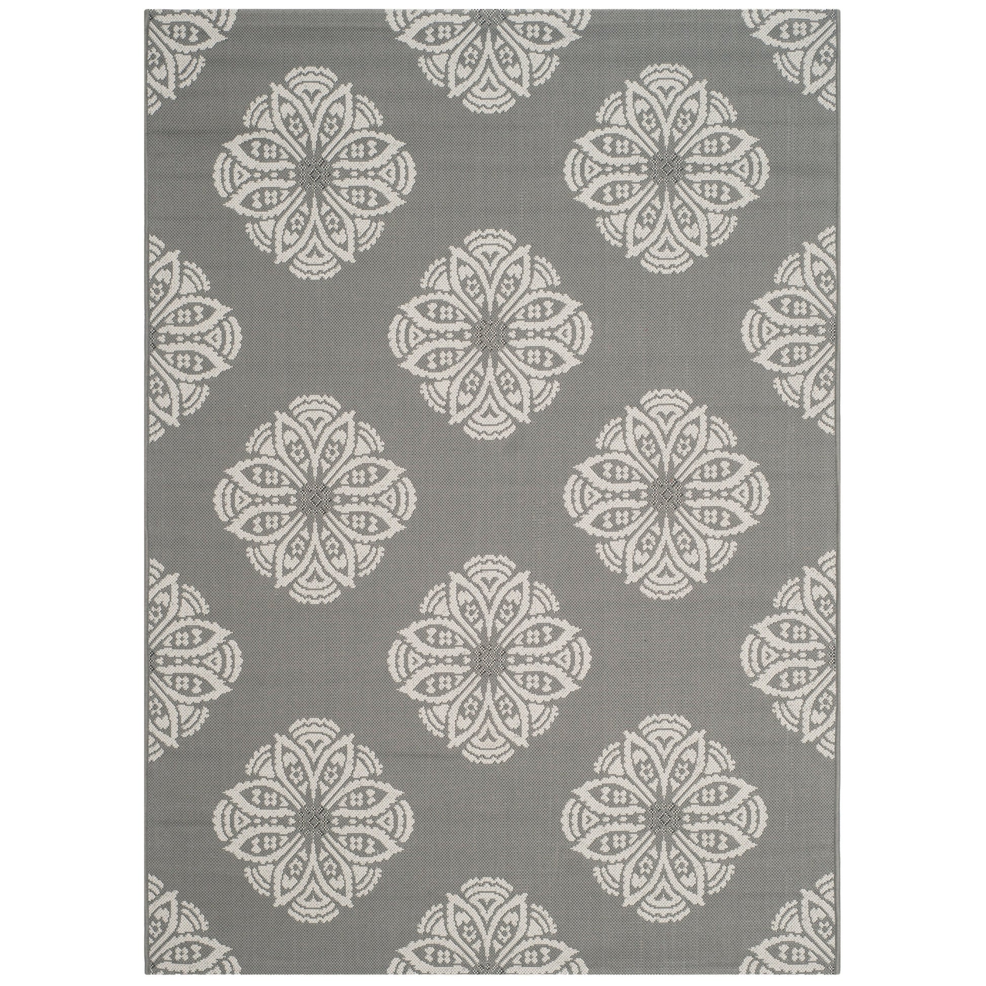 Safavieh Courtyard Cyw2432C-5 Grey/Beige Area Rug