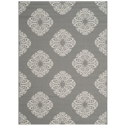 Safavieh Courtyard Cyw2432C-5 Grey/Beige Area Rug