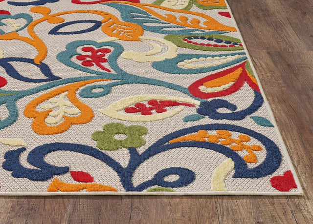 KAS Calla 6929 Leila Ivory/Multi Rugs.