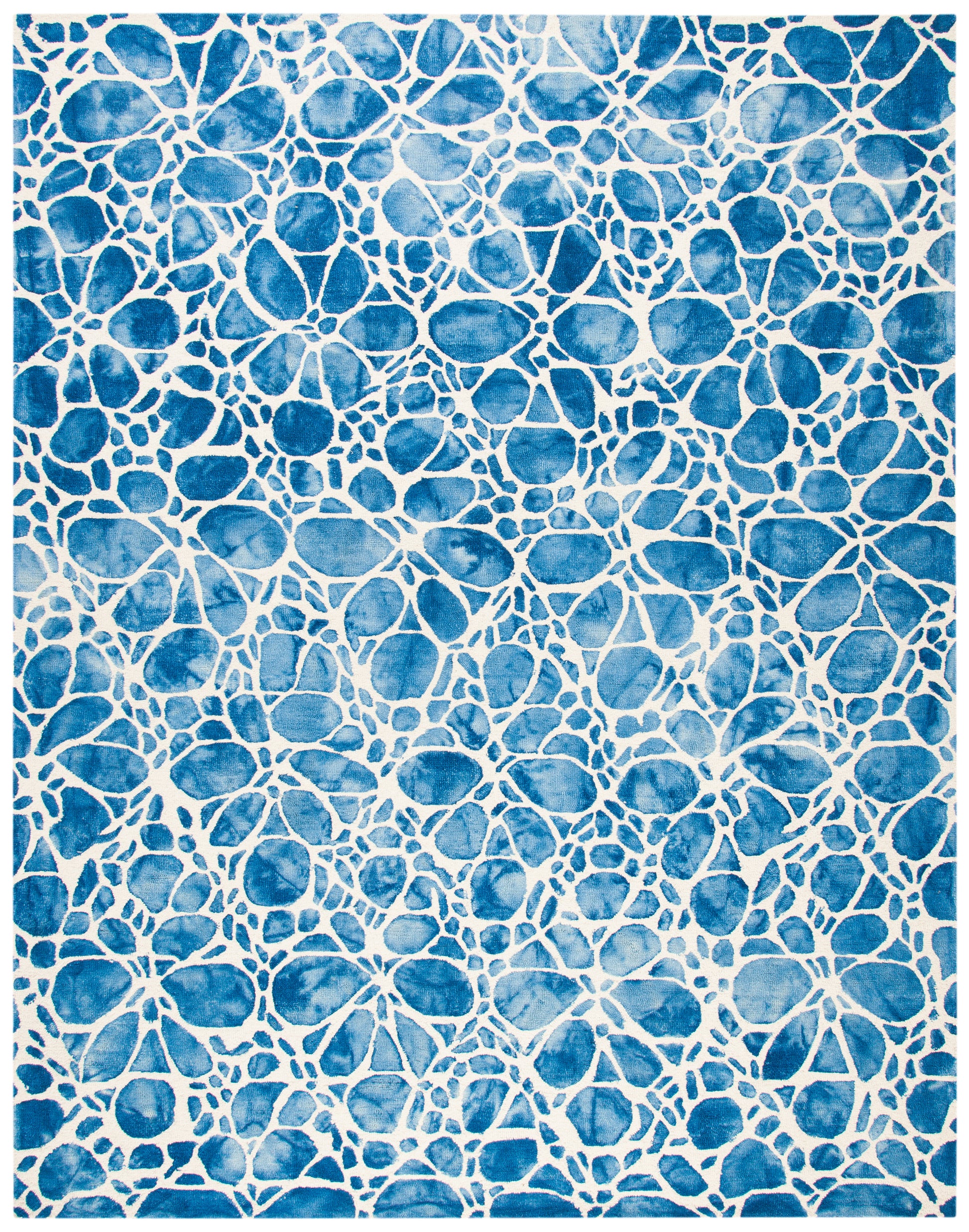 Safavieh Dip Dye Ddy307M Ivory/Blue Area Rug