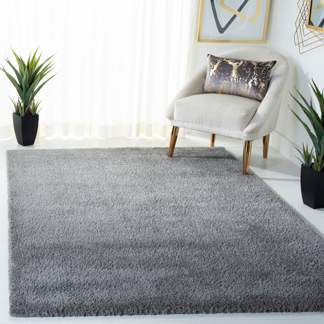 Safavieh Decora Shaggy Des101 Dark Grey Rugs.