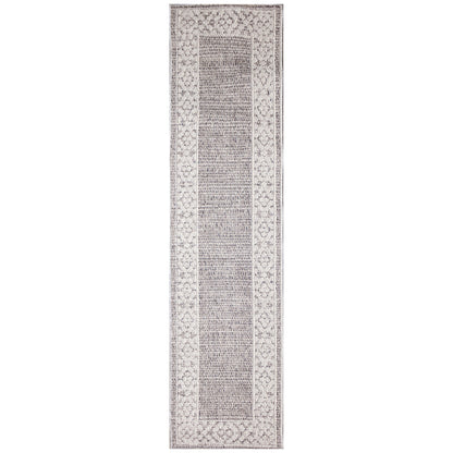 Liora Manne Dunes Border 6685/38 Grey Area Rug