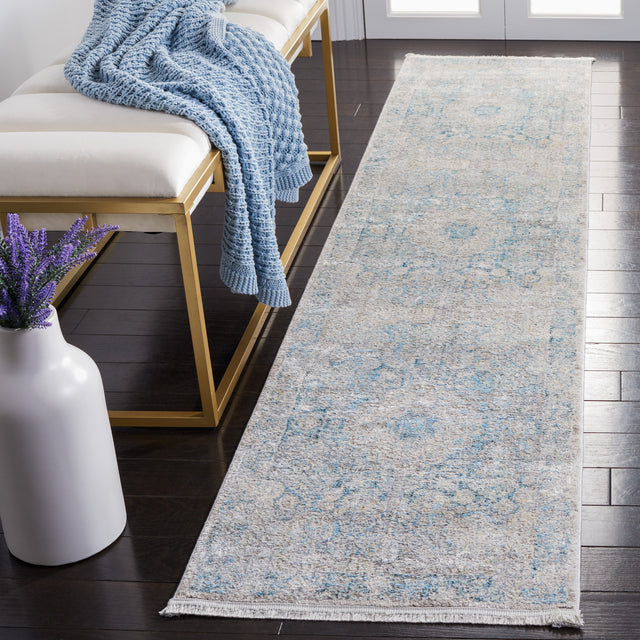 Safavieh Dream Drm410K Grey/Blue Rugs.