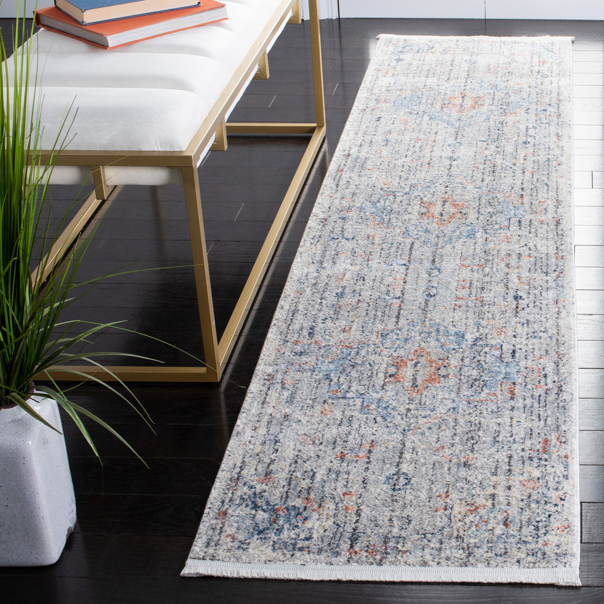 Safavieh Dream Drm419G Grey/Multi Area Rug