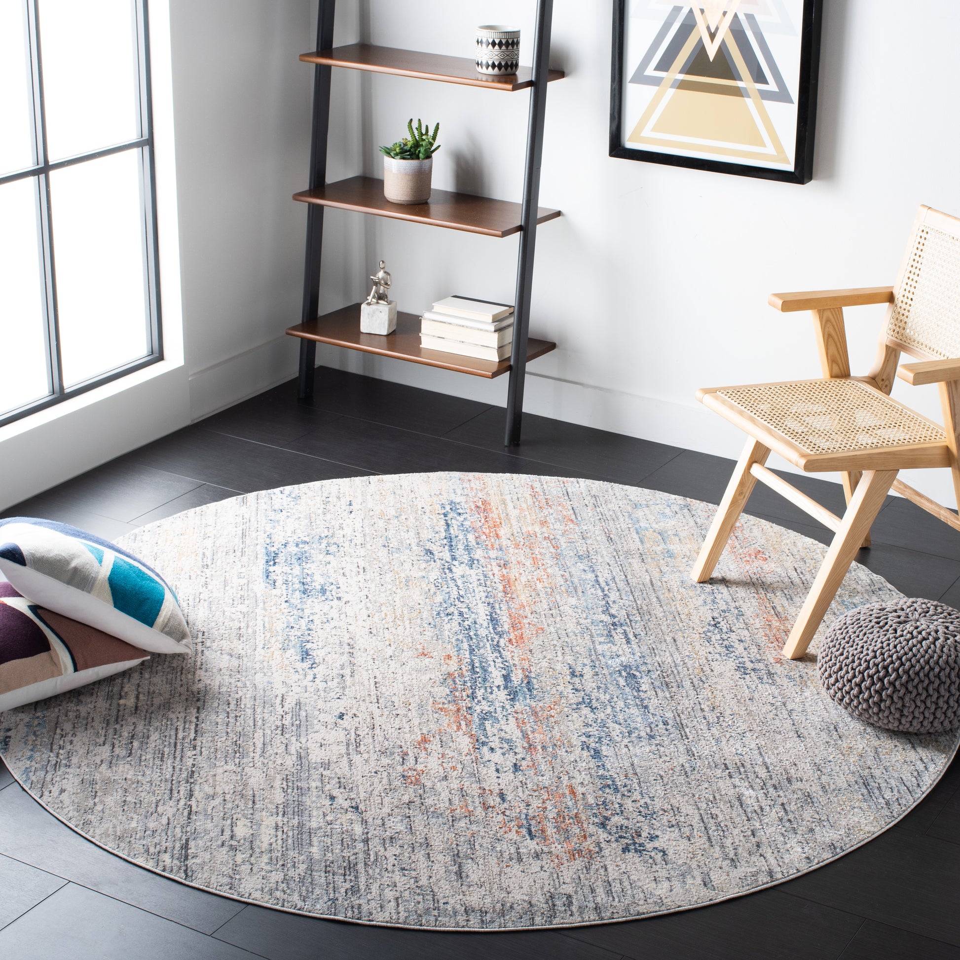 Safavieh Dream Drm427G Grey/Blue Area Rug