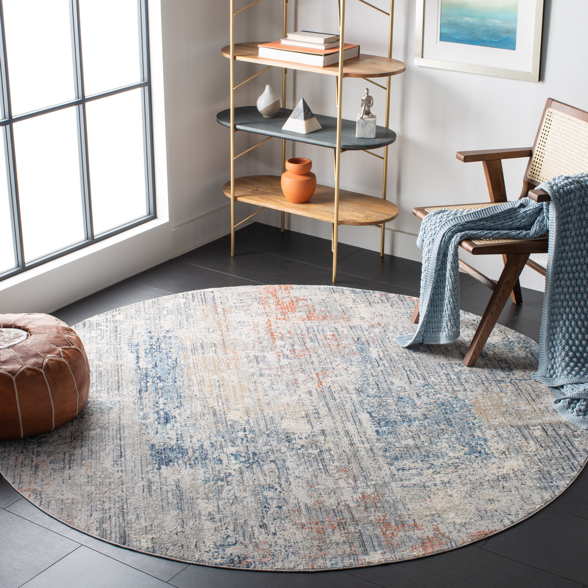 Safavieh Dream Drm428F Grey/Blue Area Rug